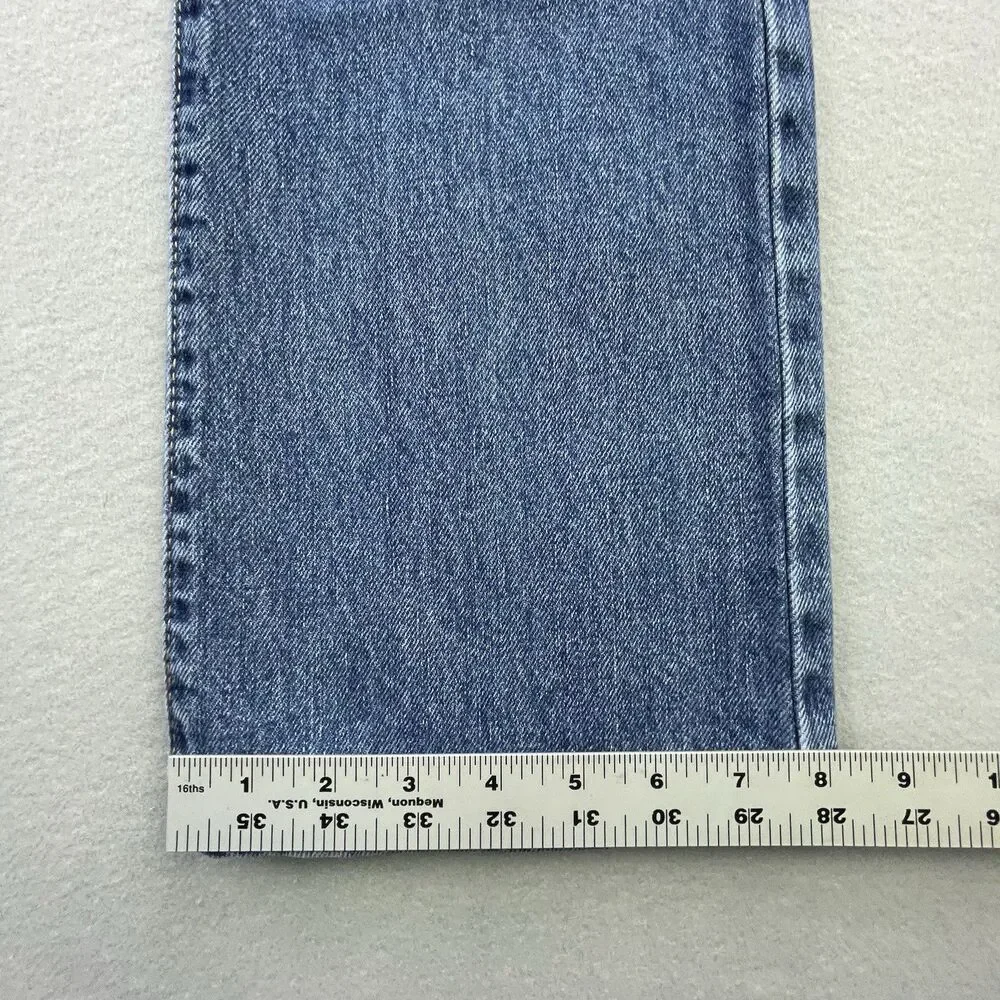 Levi's 517 Bootcut Jeans Men's 32x32 Blue Denim Cotton Western Workwear